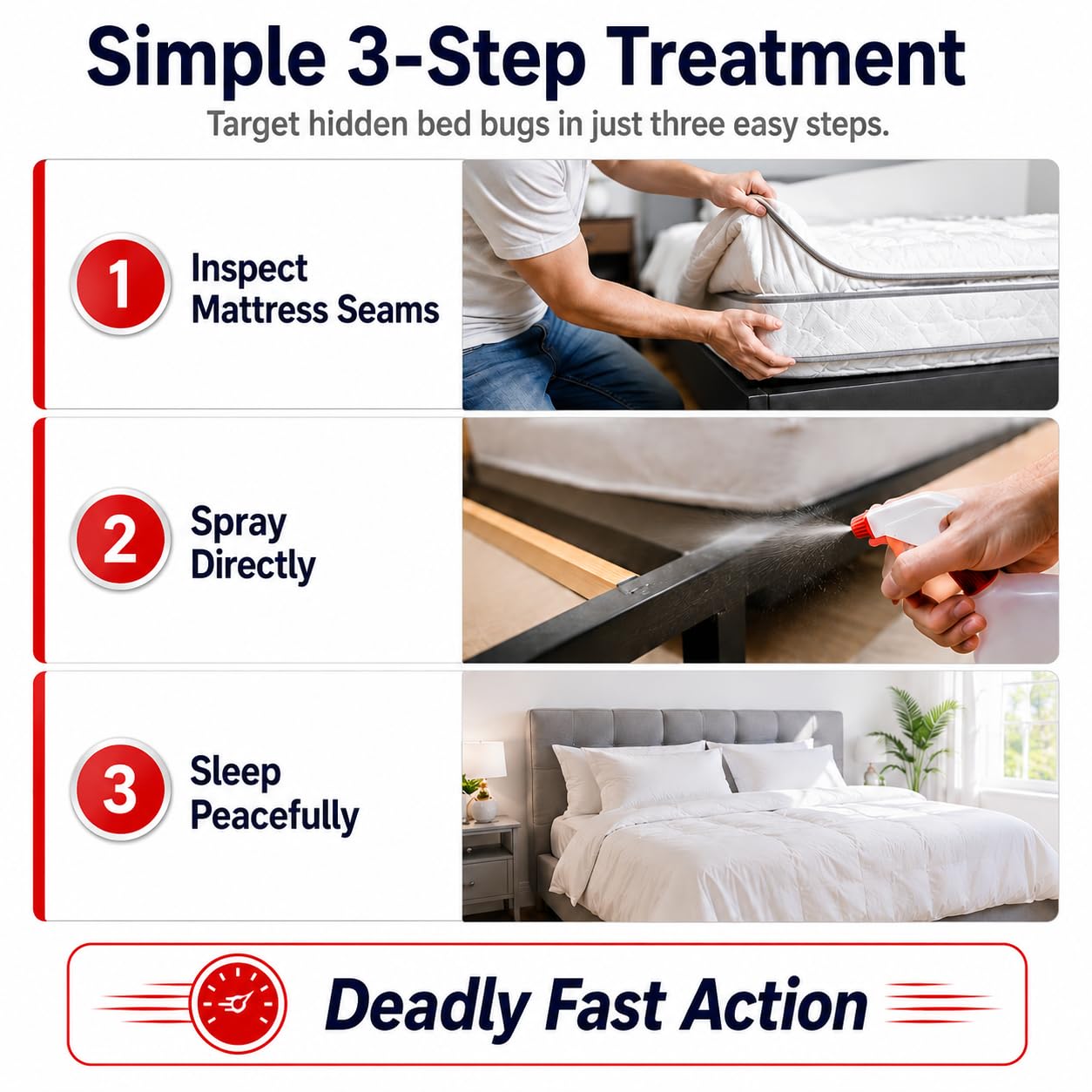 Good Morning Bed Bug Killer Spray 400 ml | Bed Bug Control for Home & Commercial Use