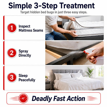 Good Morning Bed Bug Killer Spray 400 ml | Bed Bug Control for Home & Commercial Use