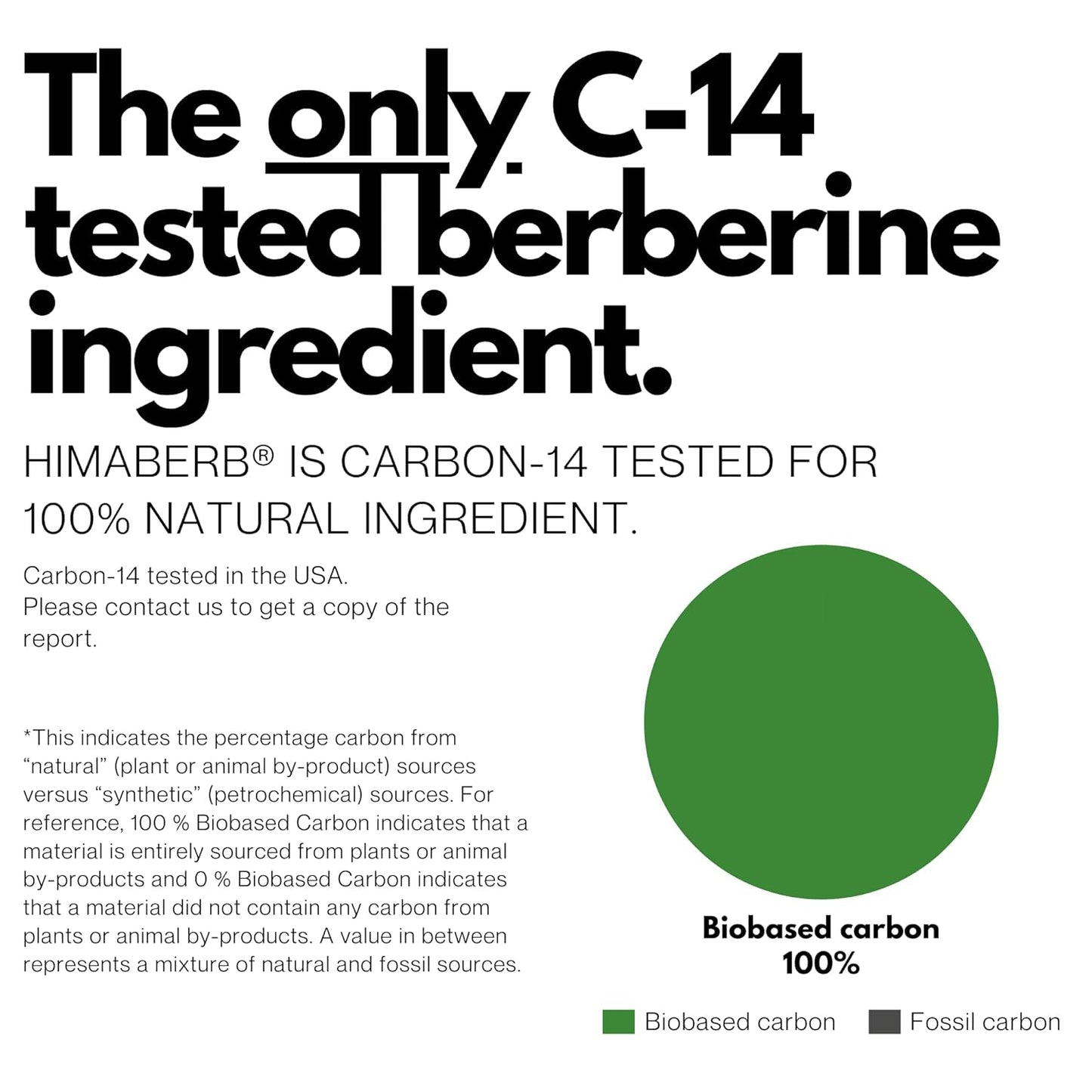 FOLIUS LABS Clean Label Berberine HCl 97% - Clinically Studied Ultra High Strength Pure Berberine Supplement 500mg - Support Blood Sugar, Lower Cholesterol, PCOS supplements - 60 Capsules