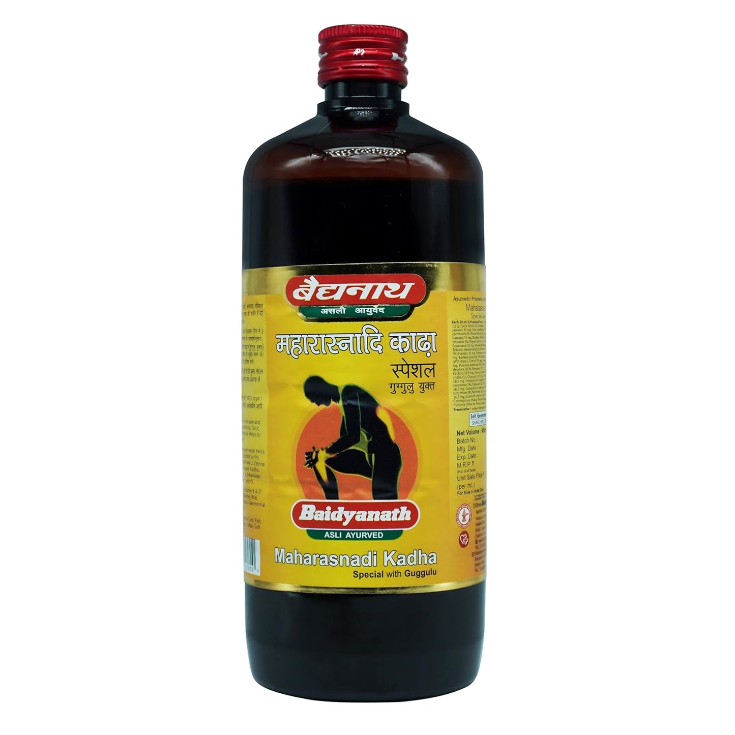 Baidyanath Asli Ayurved Jhansi Maharasnadi Kadha With Guggulu | 450 Ml