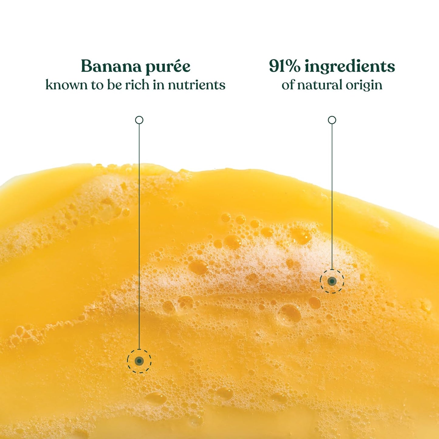 The Body Shop Banana Truly Nourishing Shampoo, 400 ML - For Dry Hair Prone To Frizz | Vegan