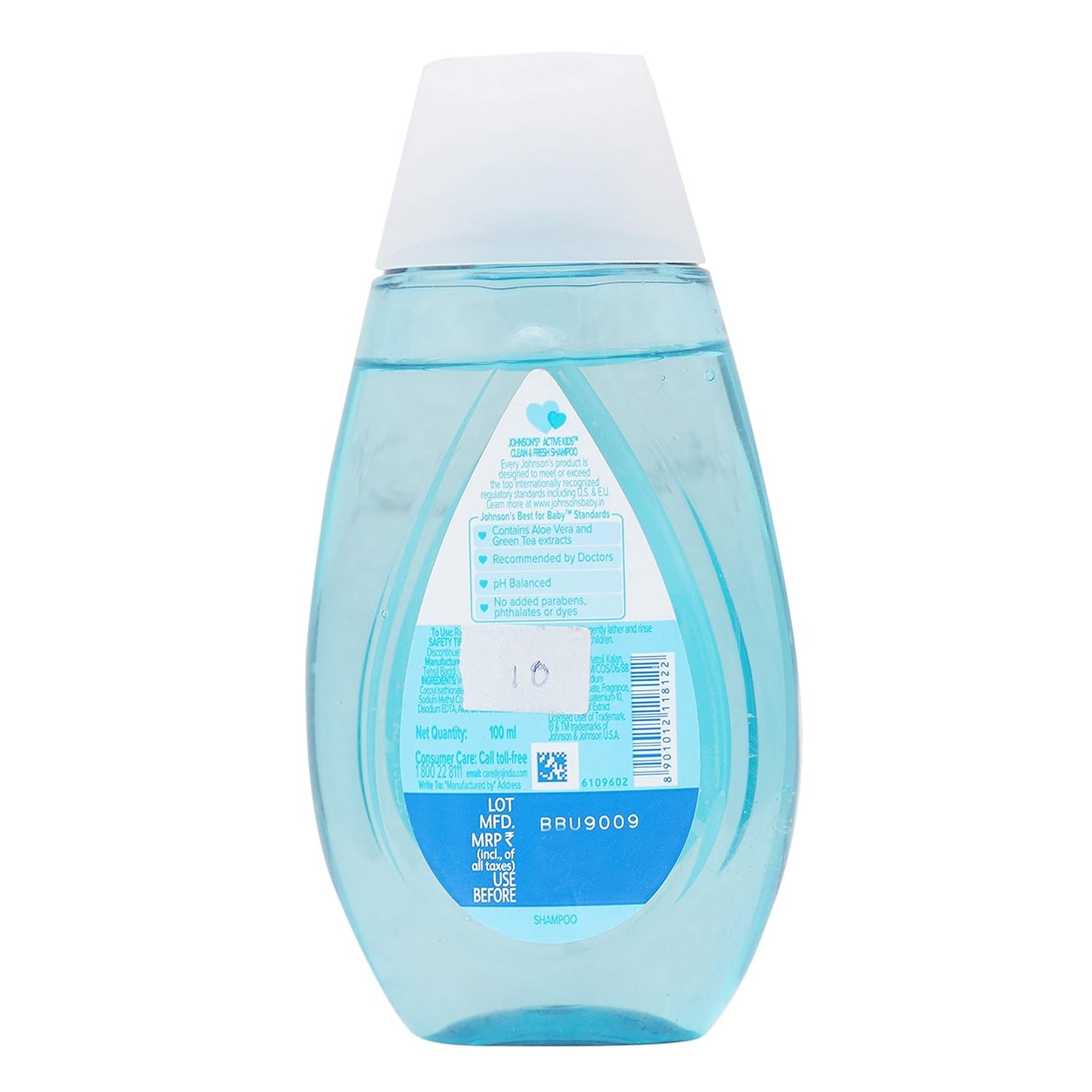 Johnson & Johnson Active Kids Clean & Fresh Shampoo, 100Ml
