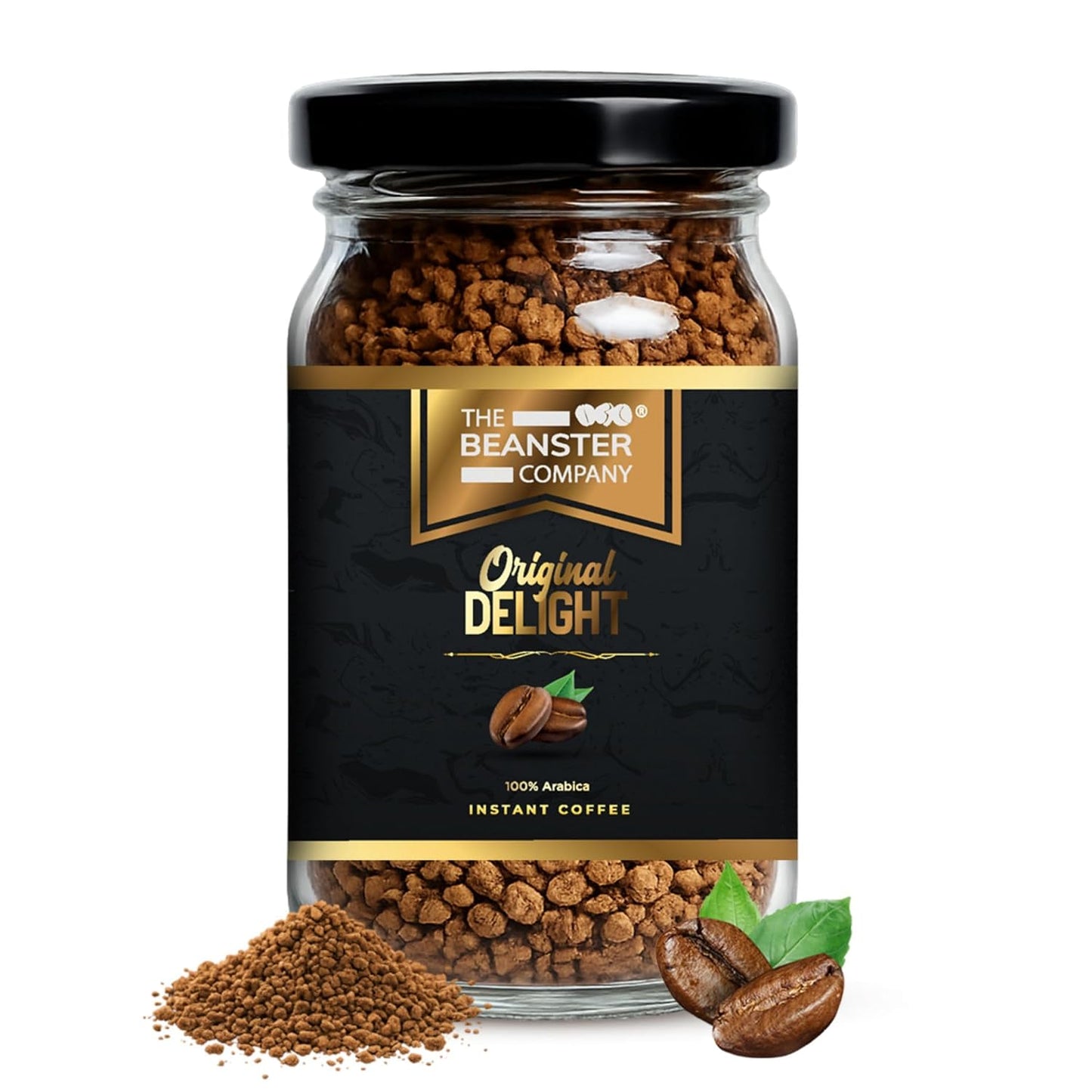 The Beanster Company 100% Arabica Original Delight Instant Coffee, 50g