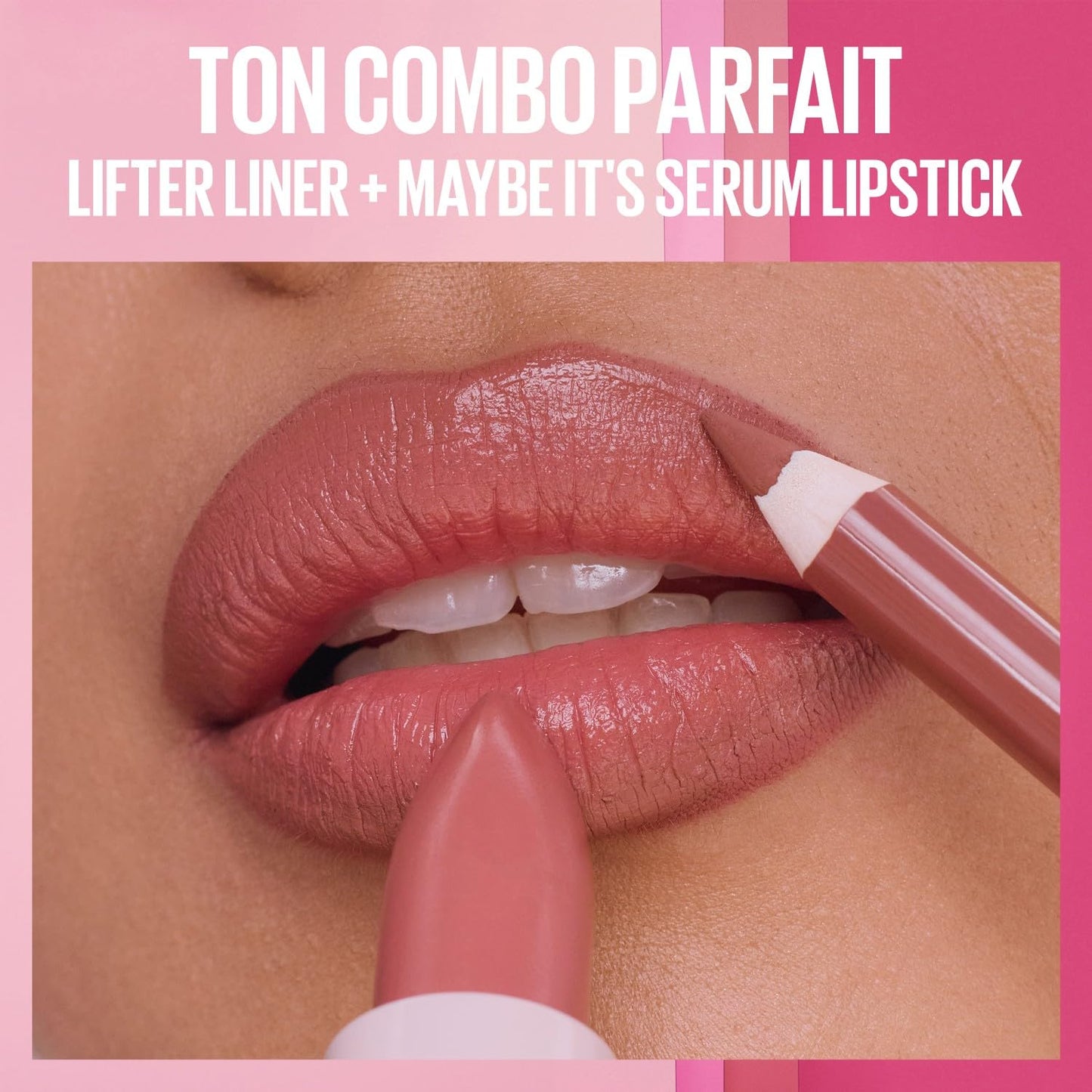 Maybelline New York Serum Lipstick (Matte) weightless hydration, One-swipe bold color, Mauve - 006 Hold the Door, 4.2g