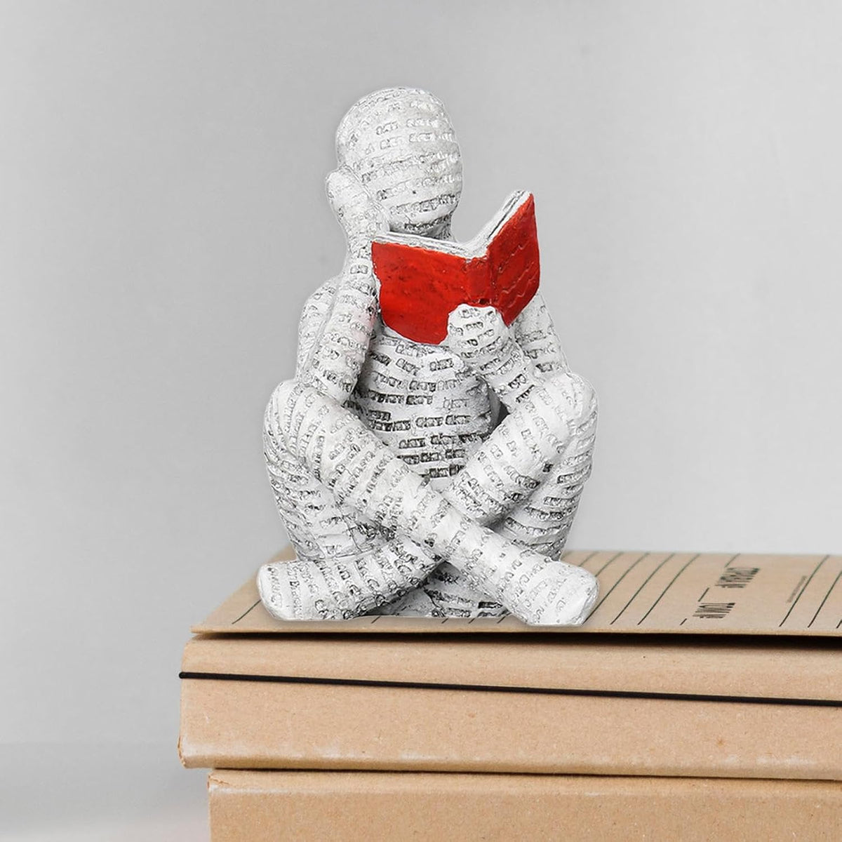 Reading Women Figurine Resin Abstract Sculpture for Entrance Shelf Bookshelf Style B|Idols & Figurines|Decorative Accessories|Home & Décor