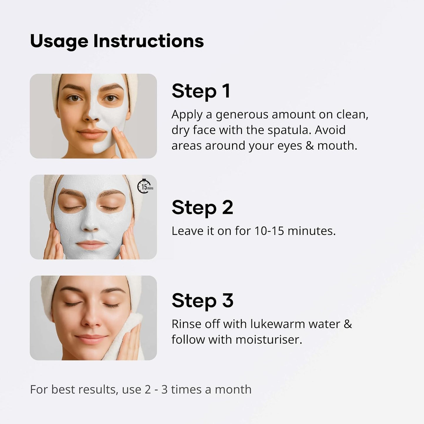 Cureskin Vitamin Boost D Tan Face Mask for Glowing Skin | D Tan Pack for Tan Removal | Fruit Based AHA Tan Removal De Tan Face Pack Mask for Women & Men | Tan Removal Cream
