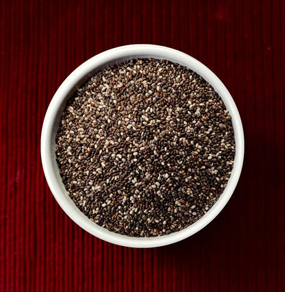 LDF Chia Seeds 100 gm | Chia Seed Ready-to-Eat Sabja Seeds High in Fiber & Omega-3 Chiya Seeds | Tukmaria Seed Ideal for Smoothies, Salads, and Snacks | Perfect for Gifting