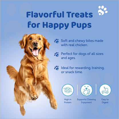 Petoska Chicken & Oats Dog Treats – 100 g Crunchy Chew Sticks for All Breeds, Digestive & Gut‑Friendly Snack, Protein‑Rich Natural Dog Jerky for Puppies & Adult Dogs