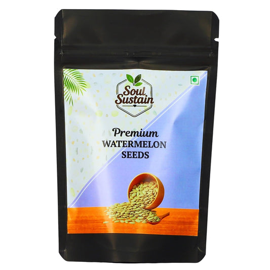 Watermelon Seeds Raw Superfood (80 GM) – Plant Protein Boost, Rich in Fiber & Healthy Fats, Heart & Bone Support, Snack or Recipe Toppers, Smoothies, Salads, Baking, Nutritious Seeds for Daily Use