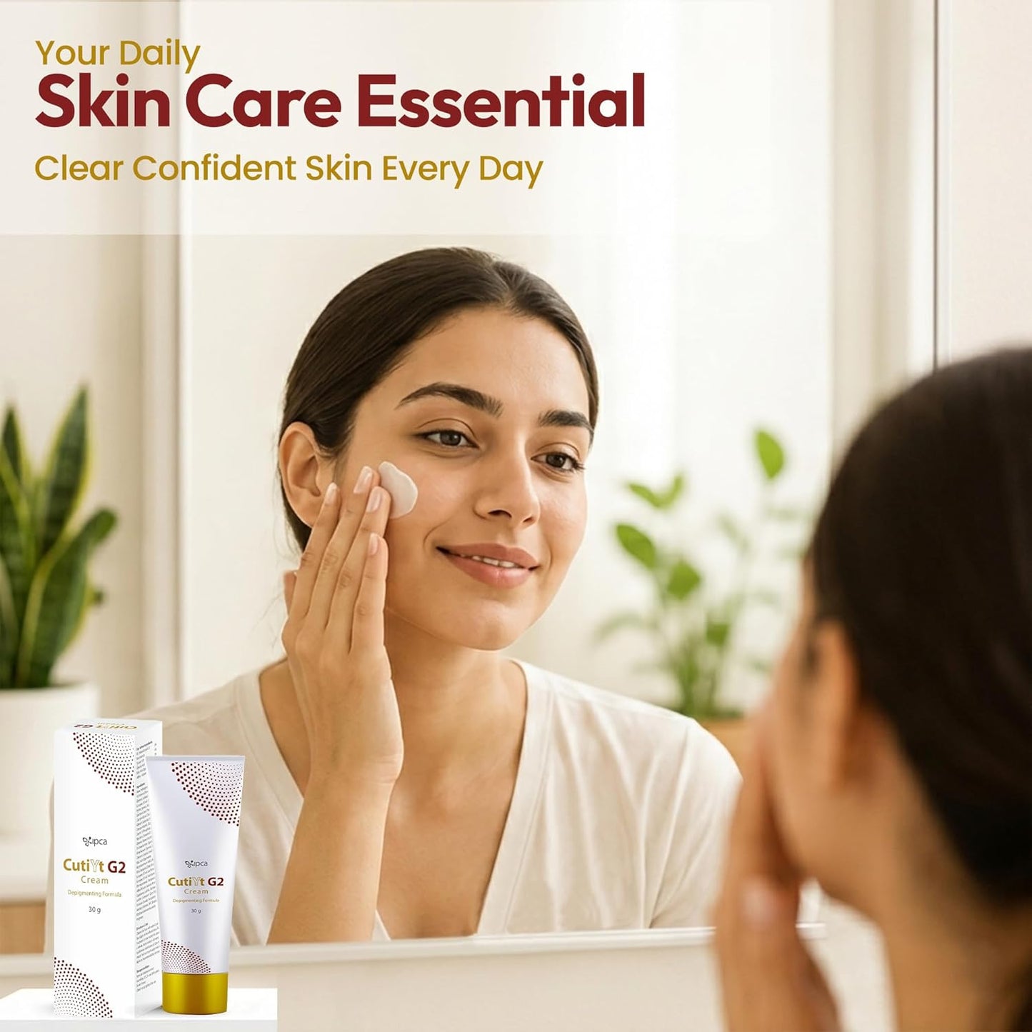 Ipca CutiYt G2 Cream – 30gm Skin Tone Correcting & Pigmentation Maintenance Cream | Hydrating Formula for Even, Clear & Smooth Skin | Suitable for Sensitive & Long-Term Use