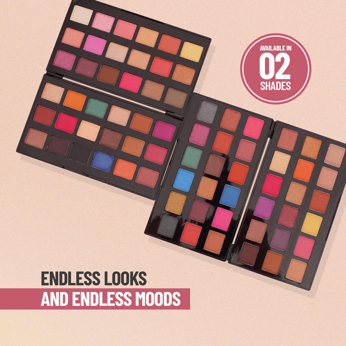 SWISS BEAUTY Winkly 36 Color Eyeshadow Palette, Eye MakeUp, Multicolor-01, 40g