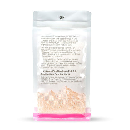 The Spice Lab Pink Himalayan Salt - Sea Salt - 1 lb Bag - All Purpose Cooking & Table Salt - Non GMO Kosher Sea Salt - Nutrient and Mineral Dense for Health