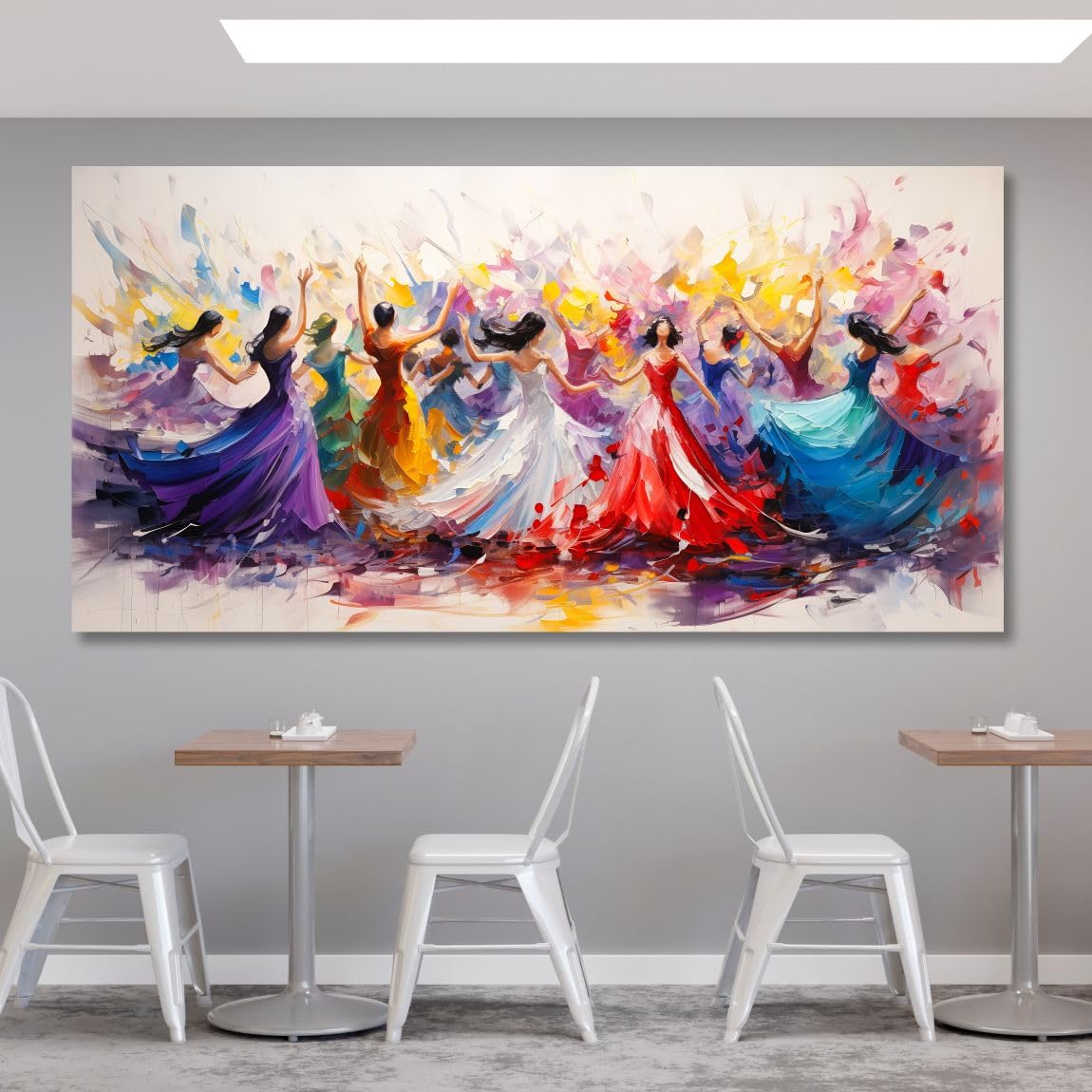 Unframed Rolled Art Print||Modern Art Canvas Wall Art Print for Home Décor And Office||Unframed canvas Painting For Wall decor||Home wall and Office Interior CR-210