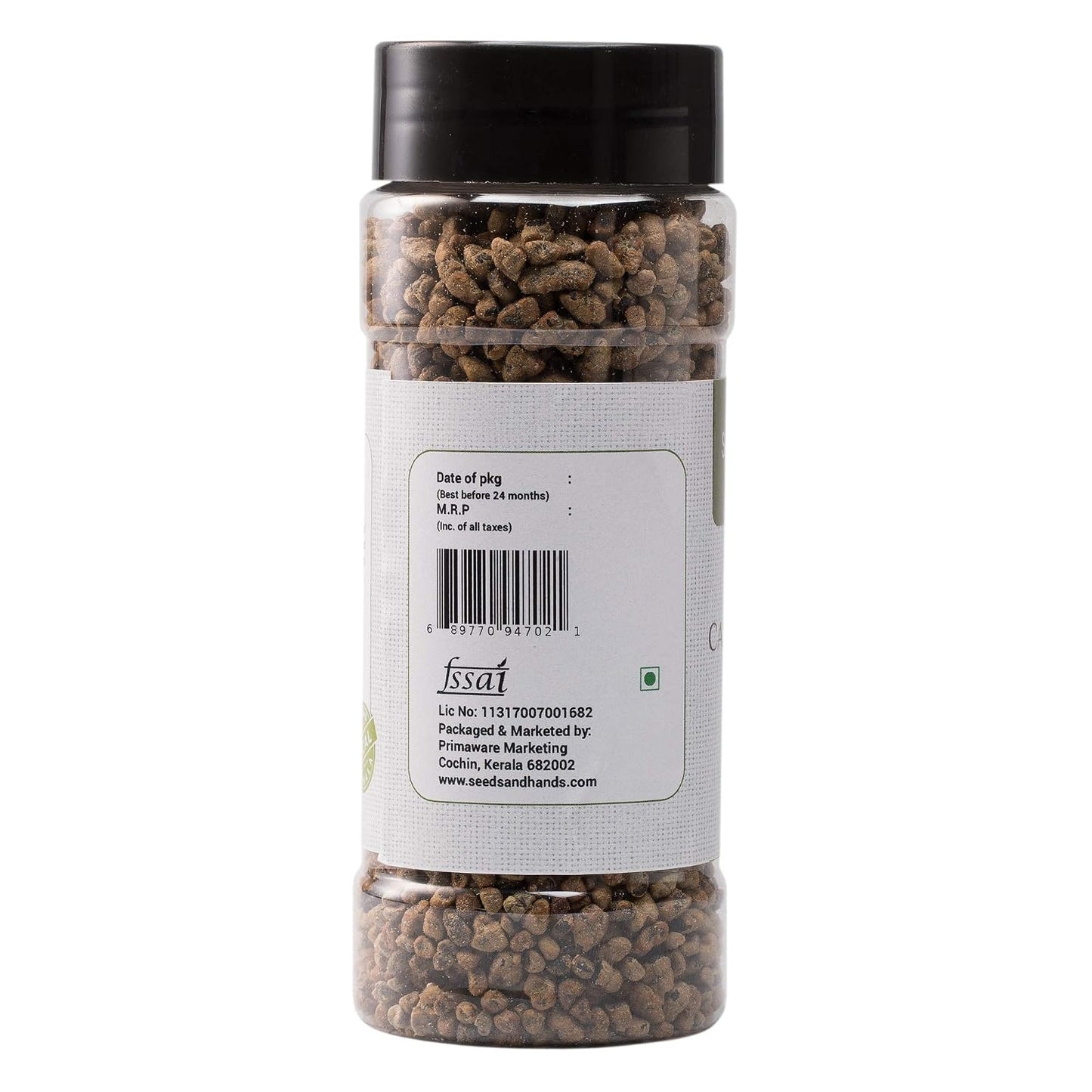Seeds and Hands Wayanad Hand-Peeled Cardamom Seeds │ Elaichi Giri │ Kerala [For Chai, Baking & Masala │ No Shell │ 100% Pure] (100g)