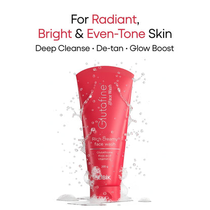 Ethiglo Glutafine Face Wash, 200ml