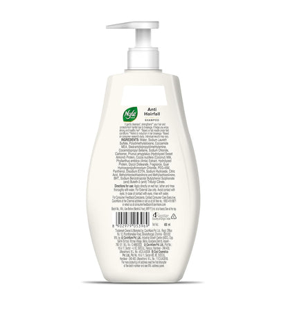 Nyle Naturals Strong & Healthy Anti Hairfall 2 In1 Shampoo With Active Conditioner, With Almonds And Green Gram Sprouts, 400ml