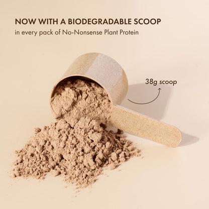 Cosmix No-Nonsense Plant Protein | 26 Protein/Serve, 500g Pouch | Classic Unflavoured | Plant Based Protein, Pea & Rice Isolate | Clean, Easy to Digest | All Essential Amino Acids