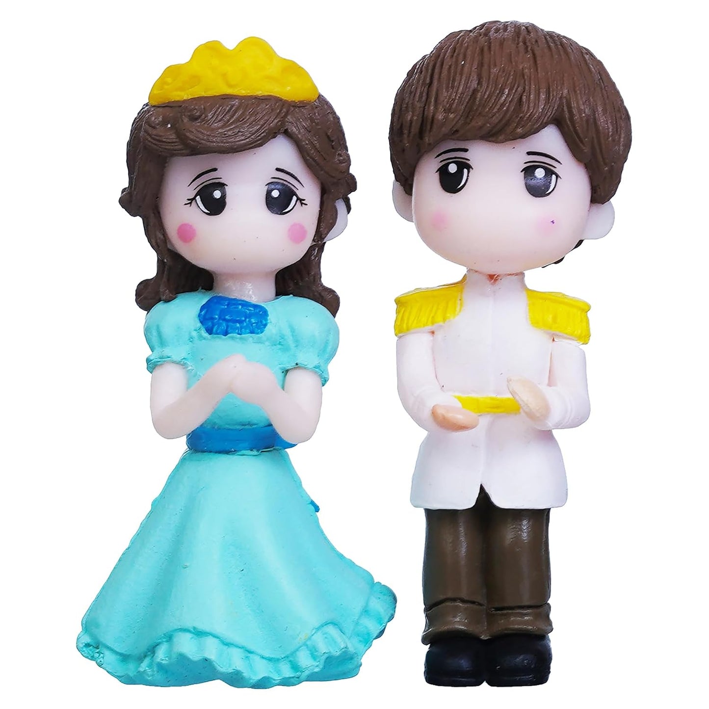 eCraftIndia Valentine Gift for Girlfriend Boyfriend | Prince & Princess Couple Statue Valentine's Day Showpiece | Valentine Day Gift for Husband Wife Her Him | Valentine Day Decoration Items