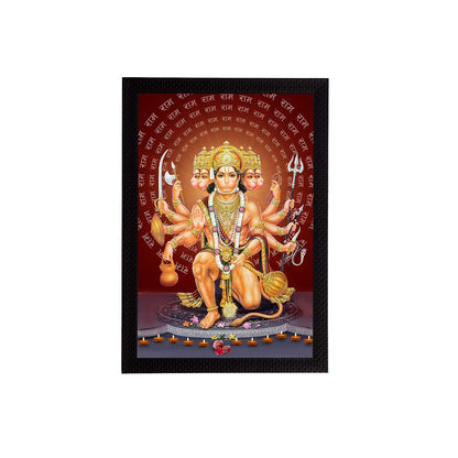 Lord Panchmukhi Hanuman Painting, Picture For Entrance, Main Door, South, South West Main Door Vastu Dosh Rectification Remedy Of Home, Office And Factory