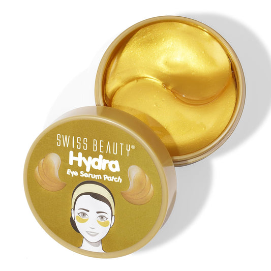 Swiss Beauty Hydra Anti Wrinkle Eye Serum Patch| Treats Dark Circles, Fine Lines And Wrinkles | Enriched With Collagen And Aloe Vera Extract | Shade - 02 Gold, 60 Pcs