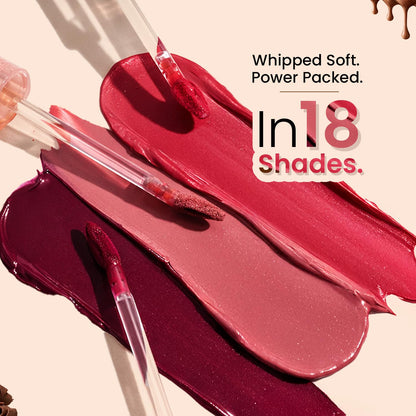 Swiss Beauty Mudpie Lipstick | Soft Matte Mousse Finish | Highly Pigmented | Non-Transfer | Long-Lasting Wear | Infused with Hyaluronic Acid & Castor Oil | Shade-5. Pretty Hustler, 3g