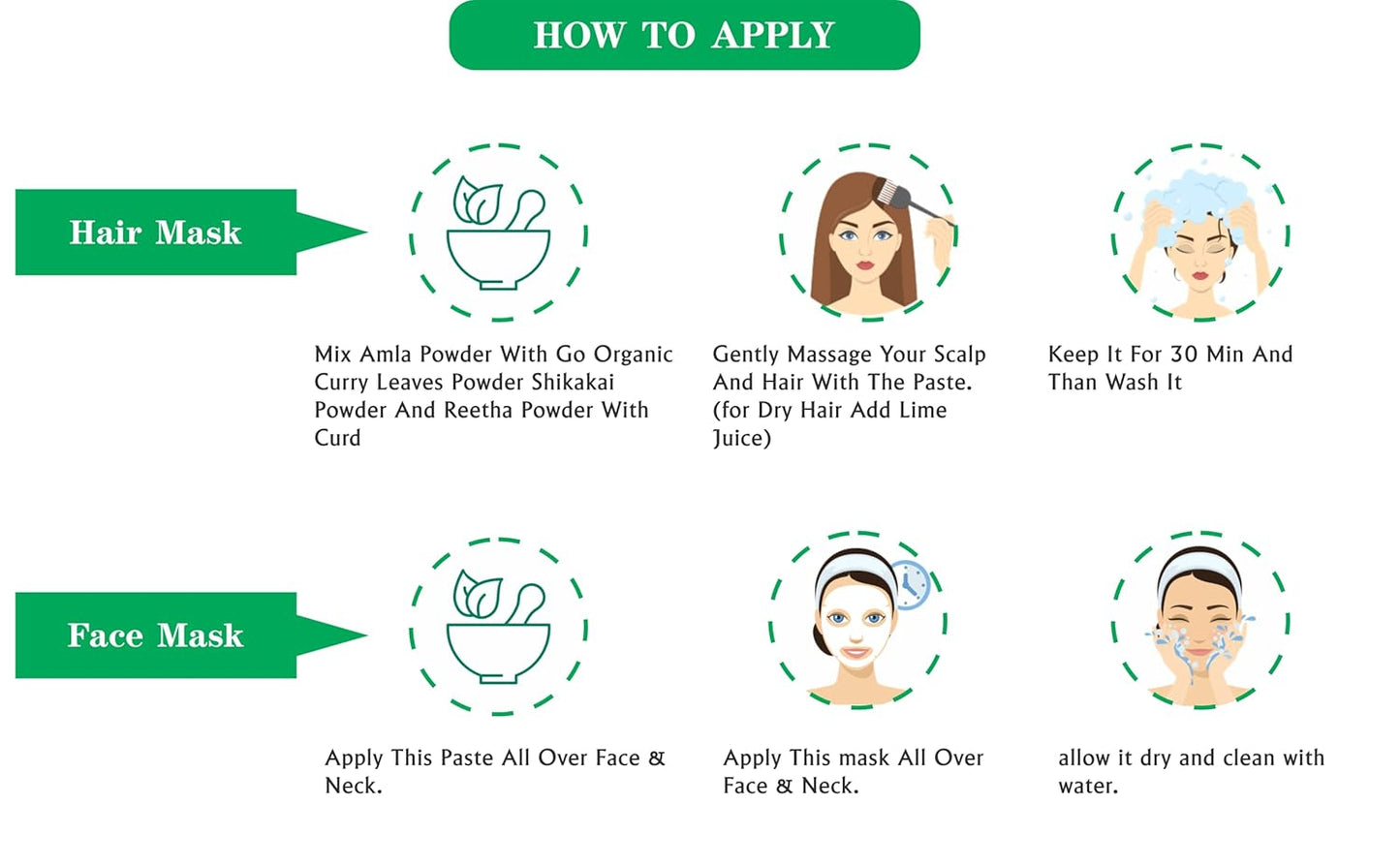 Go Organic Curry Leaves Powder Curry Leaves To Grow Long, Strong And Shiny Hair (200 Grm)