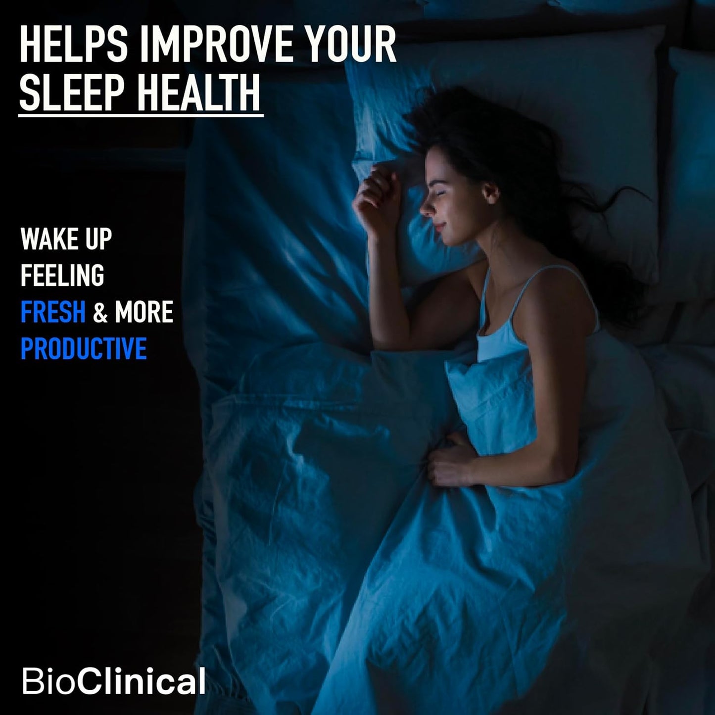 BioClinical Magnesium Glycinate Supplement 2000mg 120 Veg Tablets -High Absorption Chelated Magnesium Supplement Supports in Muscle Recovery, Sleep & Nerve Health for Men & Women -Zero Preservatives