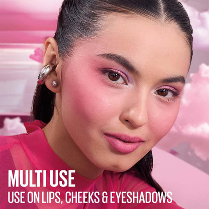 Maybelline Cloudtopia Cheek & Lip Mousse Blush | Lightweight, Pigmented Mousse in Enchanted Mauve, 5g