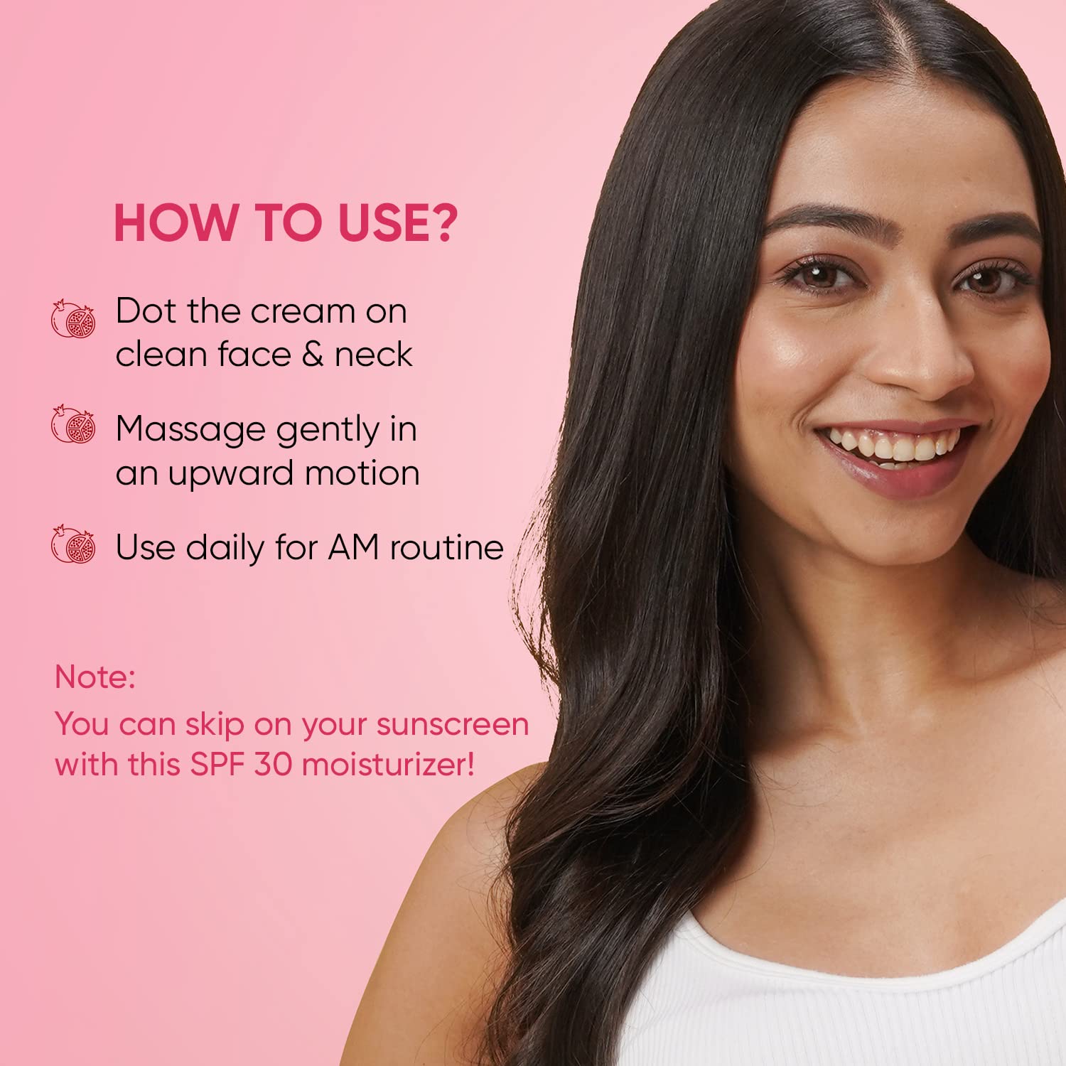 Zephivo DOT & KEY Pomegranate + Multi-Peptide Anti Aging Cream With Spf 30 For Sun Protection|Reduces Fine Lines&Wrinkles|48Hr Intense Moisturization|Boosts Collagen|For Mature&Normal To Dry Skin|60Ml

