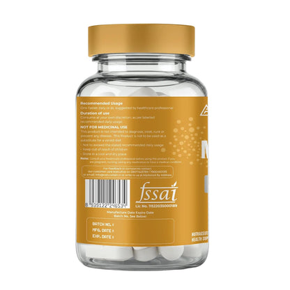 Naturaltein Magnesium Glycinate 1100mg (150mg Elemental) | Chelated High Absorption Magnesium | Supports Sleep Quality & Normal Muscle Function | Glyphosate Tested | 30 Tablets