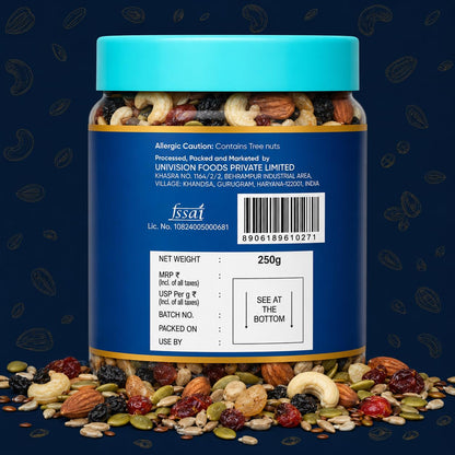 Tauffa Trail Mix | 9 Superfoods | Nuts, Berries & Seeds Mix