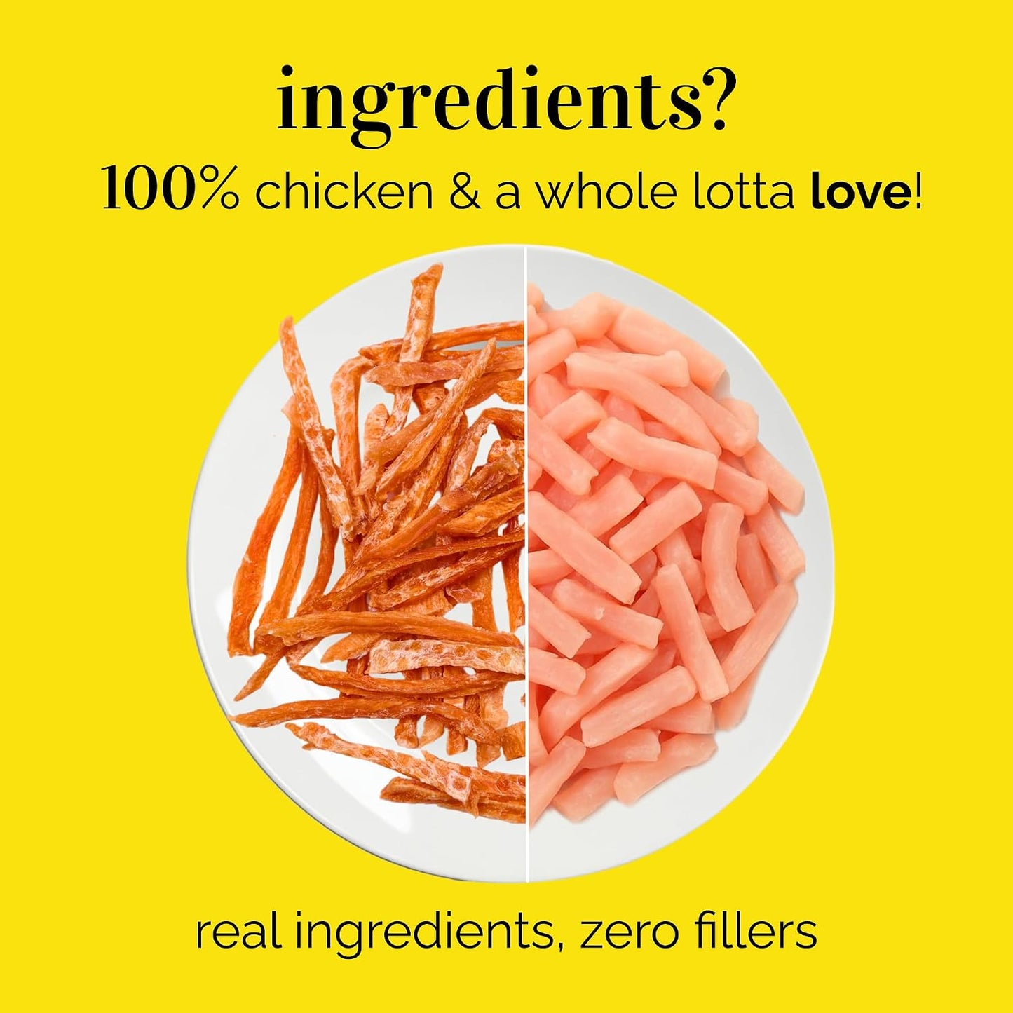 Henlo Chicken Strips for Dogs | High Protein, Guilt-Free & Healthy Dog Treats | Natural Training Snacks, Low Fat & Easy to Chew