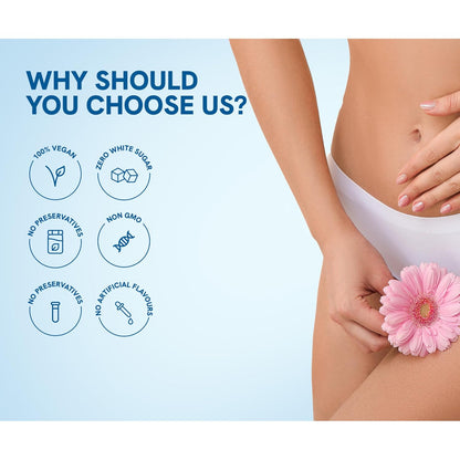 Be Bodywise Vaginal Probiotic 60 Capsules for Women| Promotes healthy vaginal & healthy vaginal flora | 6 Billion CFU and 6 Broad Strain Prebiotic Blend for vaginal odour control |