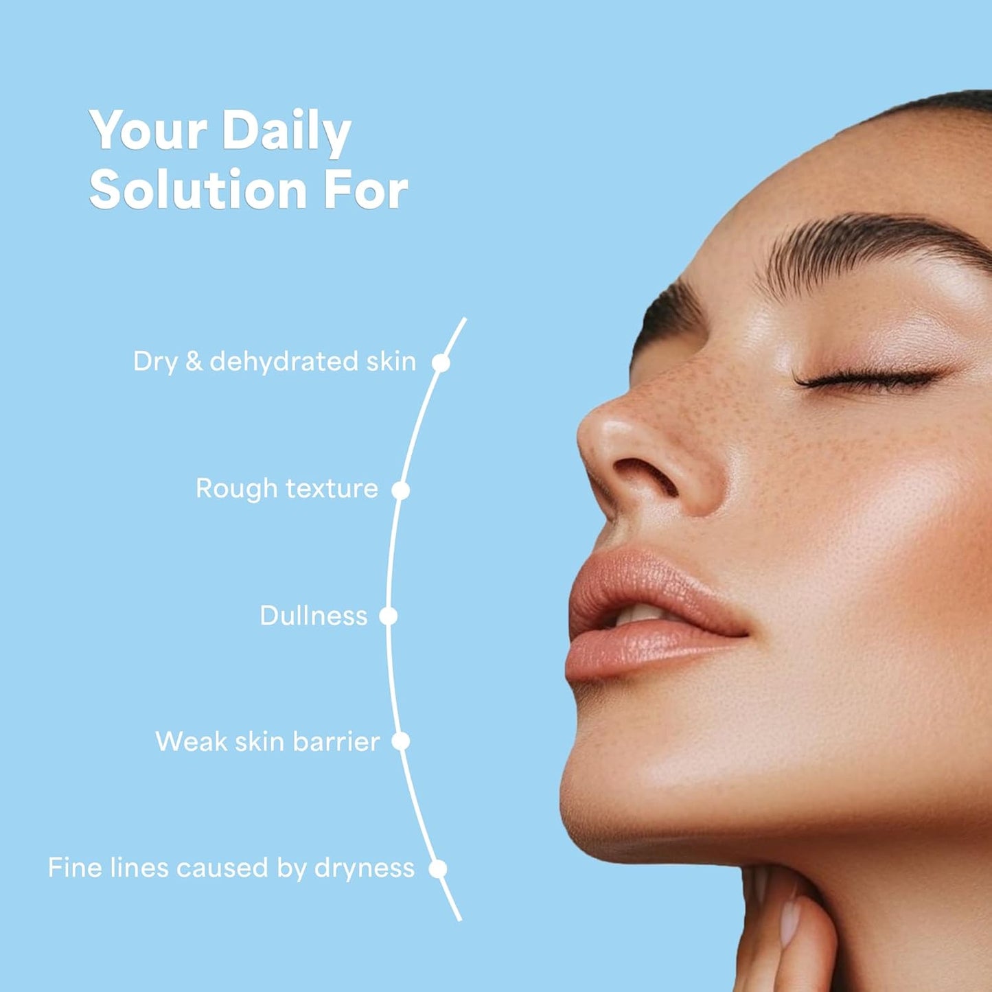 The True Therapy Squalane Oil, 100% Plant-Derived Lightweight Face & Skin Oil, Deep Hydration & Moisture Lock, Non-Comedogenic, Fast Absorbing, For All Skin Types | 30 ml