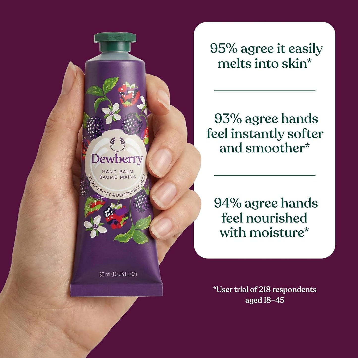 The Body Shop Dewberry Hand Balm 30ml