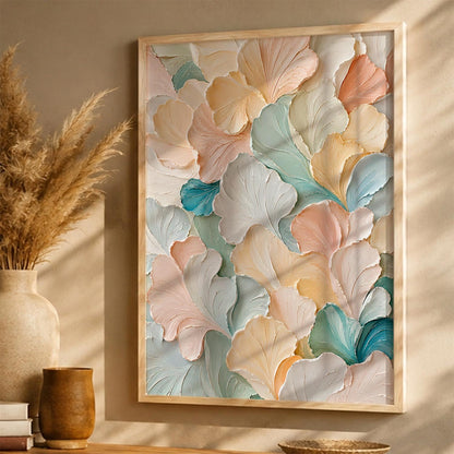 Floral Painting with Frame for Wall Decor | Modern Art Painting With Frame Home Decoration For Living Room Bed Room Hotel Wall Decor Digital Reprint (14X20 inch)