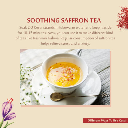 UPAKARMA Afghani Kesar Saffron Original 1gram - Premium A+++ Grade in Gift Box, 100% Pure, Handpicked for Flavor & Aroma, Ideal for Cooking & Sweets - Pack of 1