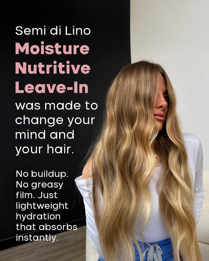 Alfaparf Milano Moisture Leave-in Conditioner for Dry Hair Ideal for Dry, Damaged, Frizzy & Frizz Hair -Leave-In Repair Hair Mask Treatment To Repair Dry Or Damaged Hair - 4 Minutes To Reverse Hair Damage From Bleach, 200ml.