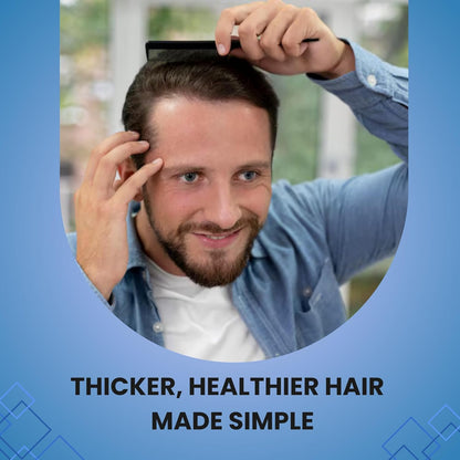 Keraglo Men Hair Nourishment Tablets (15 Tablets x 3 Strips) – With Amino Acids, Antioxidants, Vitamins & Herbal Extracts – Supports Scalp Health & Hair Strength – Dietary Supplement