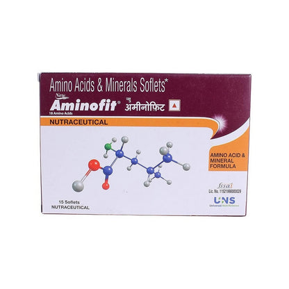Aminofit Amino Acid Supplement - Strip of 15 Capsules