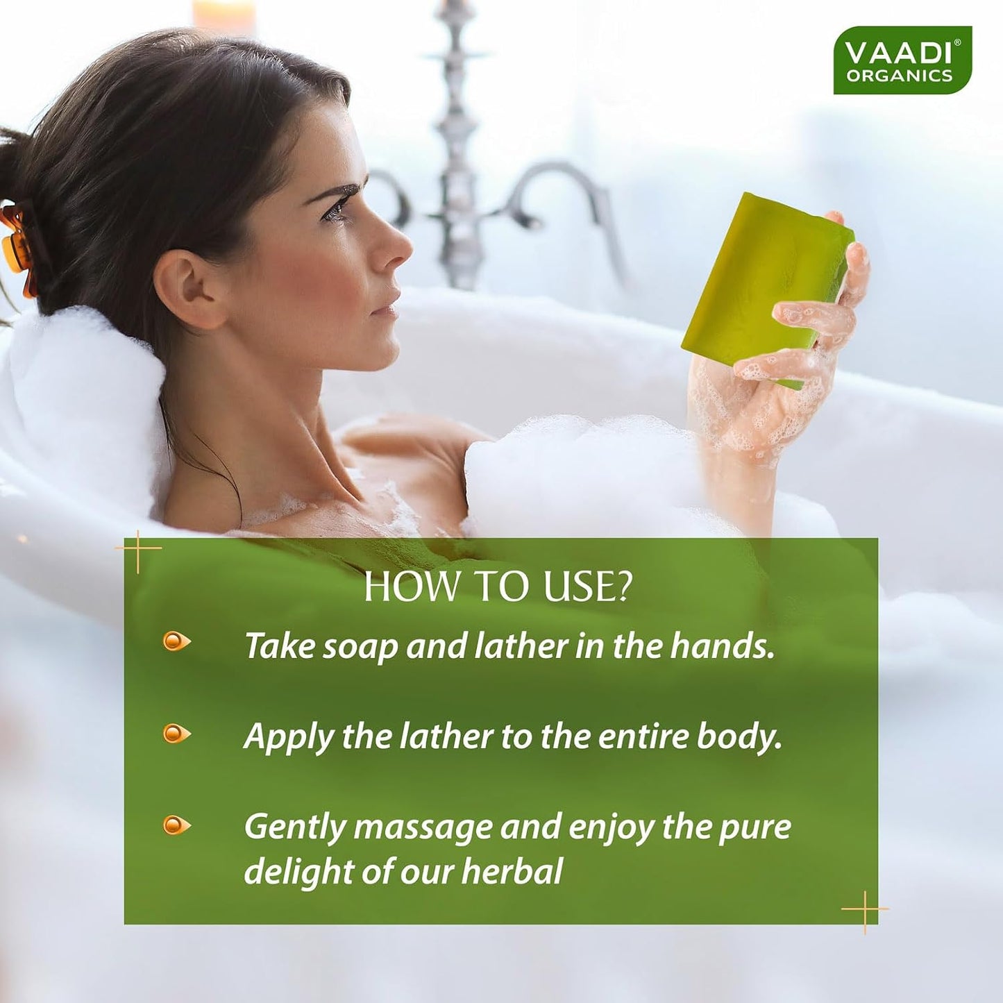 Vaadi Herbals Becalming Tea Tree Soap Anti Acne Therapy, 75gms x 3