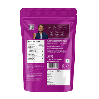 Farmley Trail Mix,160g | 7 Superfood in 1 Mixes | Dry Fruits Contains Almonds, Cashews, Blueberries, Blackcurrant, Pumpkin & Sunflower Seeds