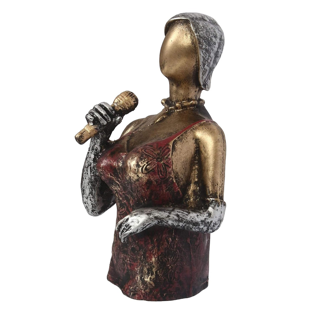 Singing Lady Decorative Statue