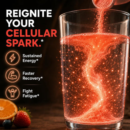 The Oak Age Longevity Supplement Powder| 10 Proven Ingredients in 1 Daily Scoop| Supports Sleep, Energy, Skin Hydration & Heart Health| Glycine, Taurine, AstaReal Astaxanthin, Vitamin D3 & K2| Fruit Punch Flavour