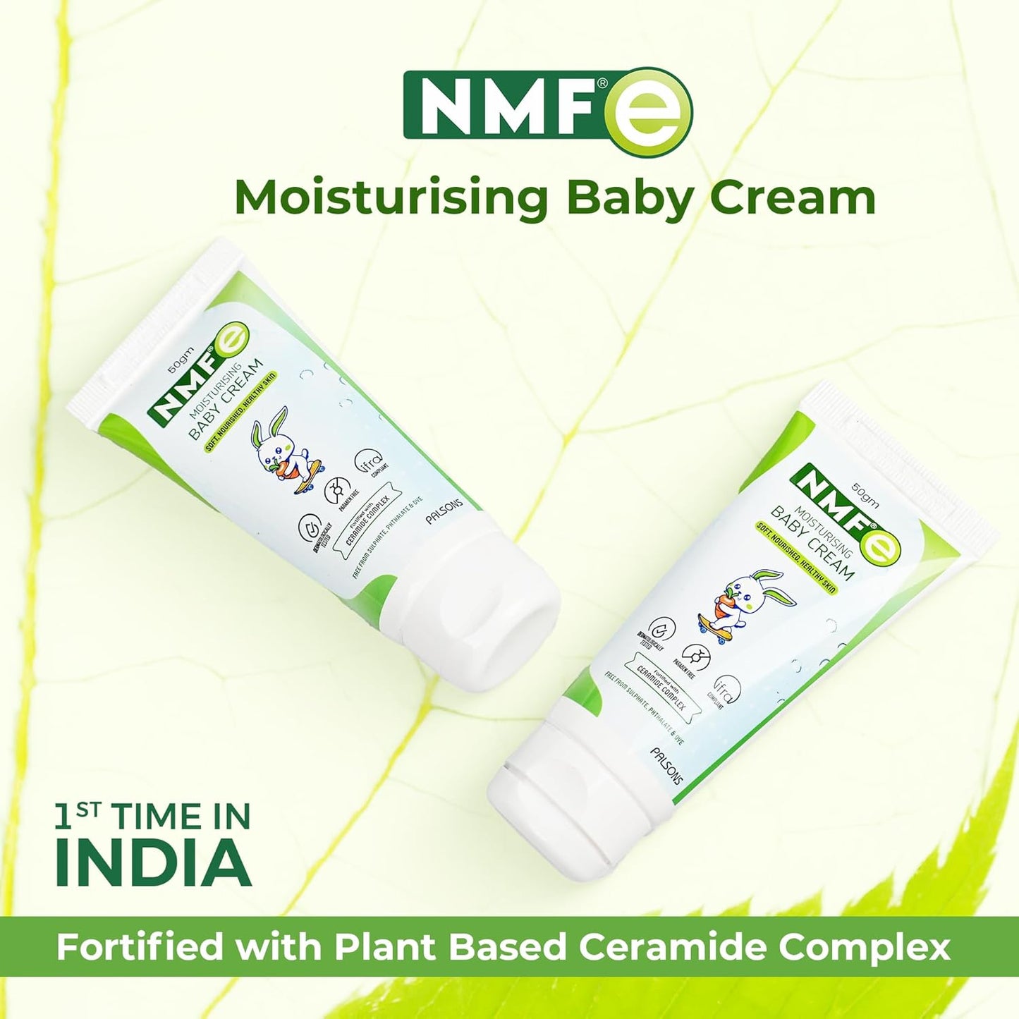NMFe Baby Cream 50gm for All Skin Types | Vitamin E | Aloe Vera
