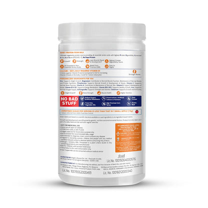 Gritzo SuperMilk Height+ (7-12y Boys), 10g Protein Powder (Double Chocolate, 400g) | Zero Refined Sugar, 21 Vitamins & Minerals