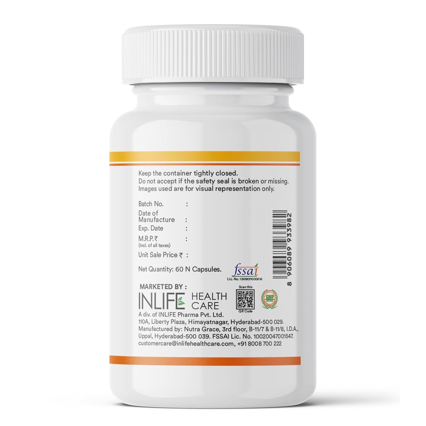 INLIFE Tocotrienol Oil 10mg (Gold Tri.E) & Flaxseed Oil 480mg Supplement | Extra Virgin Cold-Pressed Omega 3 6 9 | Supports Heart, Skin, Hair & Immune Health - 60 Vegetarian Capsules