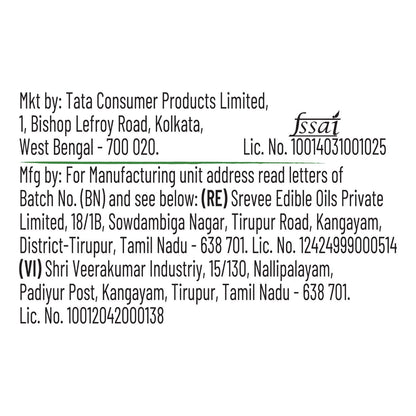 Tata Simply Better Pure & Unrefined Cold Pressed Mustard Oil,Naturally Cholesterol Free, 1L, Rich Aroma & Flavour of Real Mustard Seeds, A1 Grade Mustard Seeds