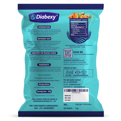 Diabexy Atta Sugar Control for Diabetes - 1kg