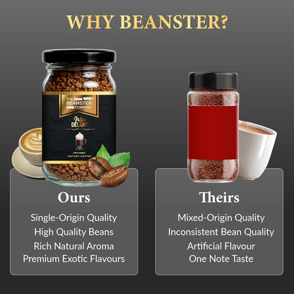 The Beanster Company 100% Arabica Irish Delight Instant Coffee, 50g